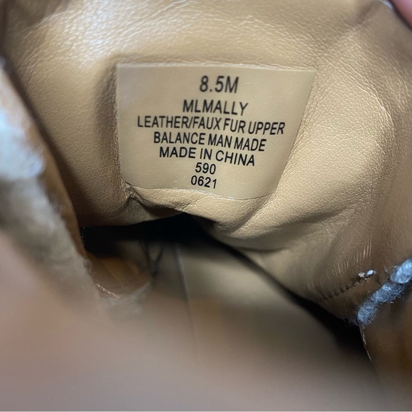 Marc Fisher Mally High Top Tan Suede Sneaker 8 1/2 - Picture 11 of 14